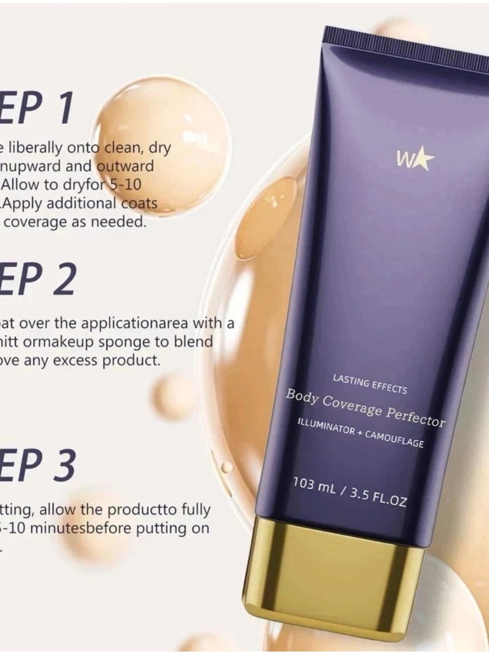 Westmore Beauty Body Coverage Perfector Natural Radiance 3.4 oz sealed new $89 - Picture 3 of 8